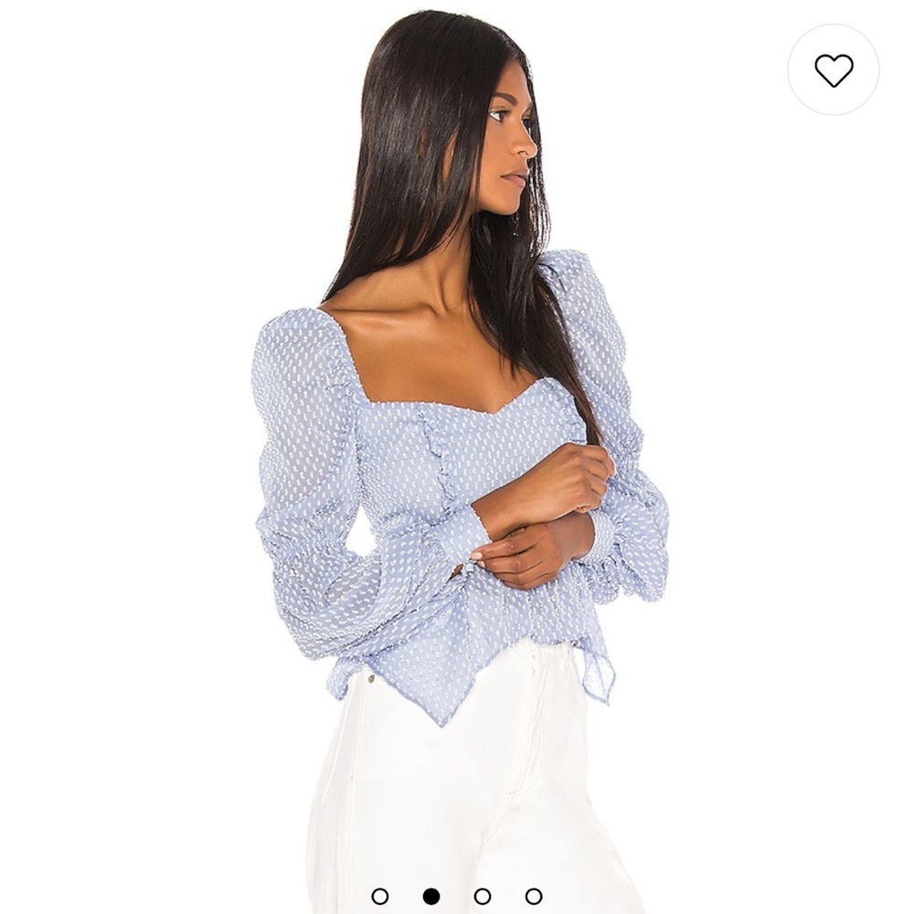 SONG OF STYLE CLARA TOP 💙🤍